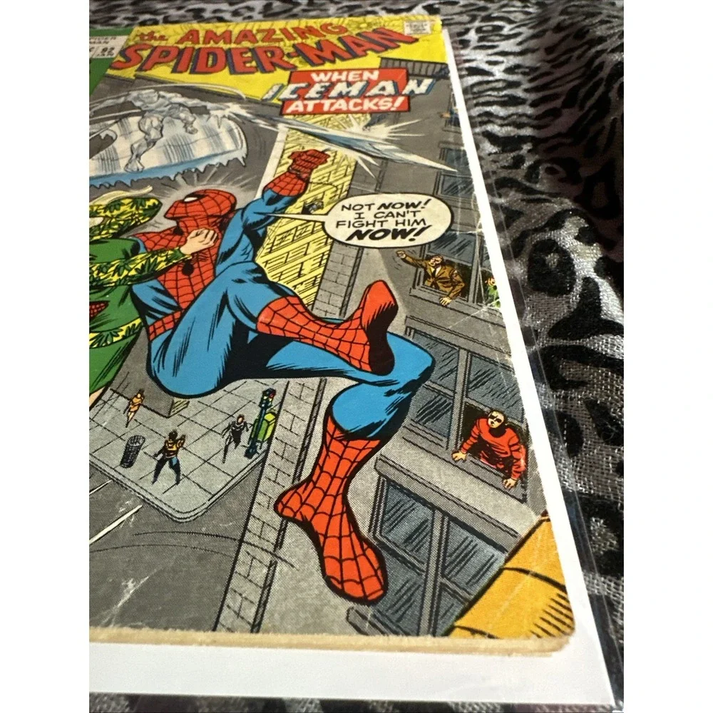 Marvel Comics Amazing Spider-Man #92  JAN - Bronze Age Spider-Man Iceman!
